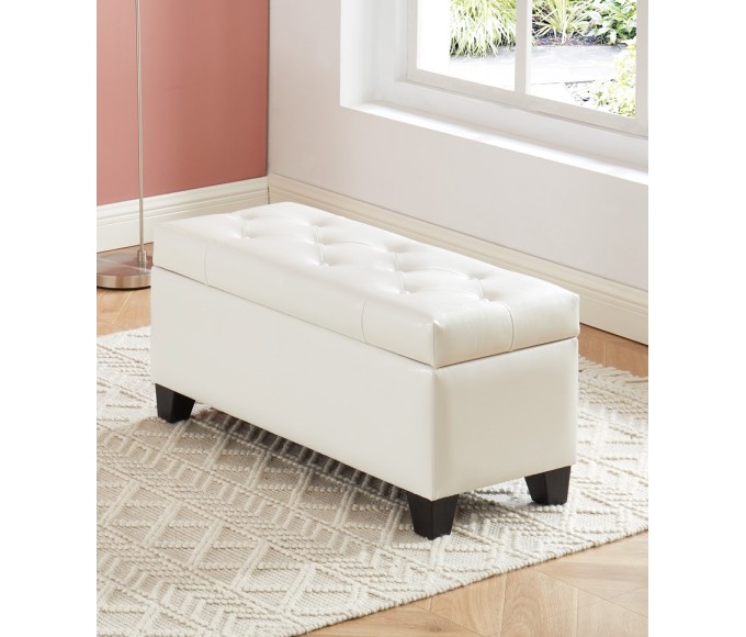 Lucy Storage Ottoman Small